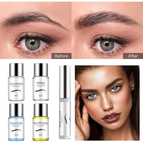 5ml Brow Lift Kit Eyebrow Perm Lotion Eye Brow Lamination Semi-permanet Beauty Salon Brow Lift Perming Nutrition