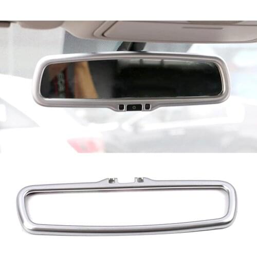 For Kia Sportage QL 2015-2019 Car Accessories Rearview Mirror Frame Cover Trim Interior Mirror Decoration ABS Sticker