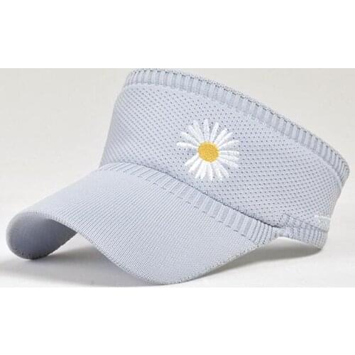 New Summer Womens Cap Empty Top Baseball Caps Snapback Cap Bone Girls Breathable Sports Cap Flower decoration Female Beach Hat