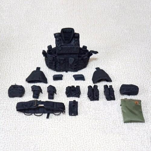 1/6 Scale MA1006 Los Angeles Soldier Man Combat Vest Tactical Chest Hanging Model for 12" Action Figure Body Doll Accessories