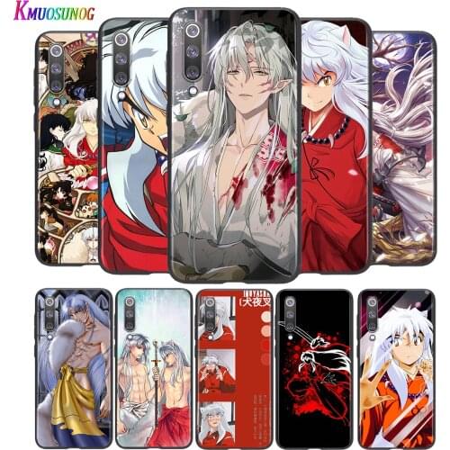Anime Lnuyasha For Xiaomi Mi 8 9 10 11 10i 11i 10 10 11Pro A3 9T 10T Lite Pro Se Ultra 5G Black Soft Phone Case