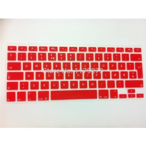 For Apple Mac book MacBook Pro Air 13.3 15.4 17 Retina Norwegian EU Norway layout Silicone Keyboard Protector Cover Skin film
