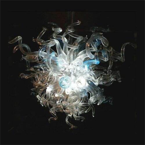 Italian Designer Glass Pendant Lamps Warranty Colorful Hand Blown Murano Glass Chandeliers Lighting