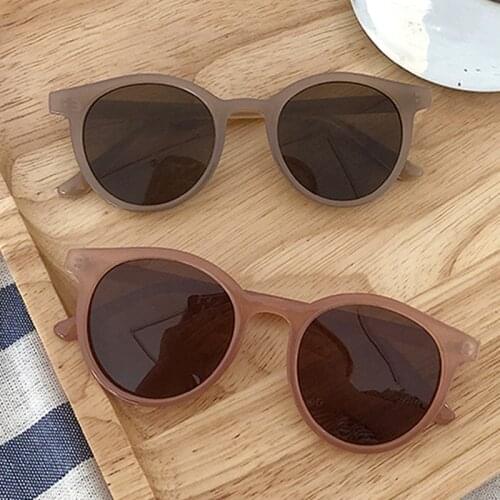 Round Sunglasses Women Fashion Brand Designer Vintage Sun Glasses Girls Goggles Ladies Shade Eyewear UV400 Fishing Sunglasses