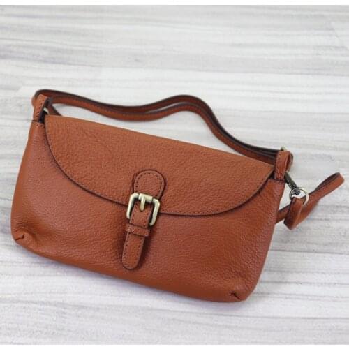 Small Bags For Women 2021 New Genuine Leather Female Crossbody Bag Casual Designer Handbags With Card slot Purses Messenger Bags