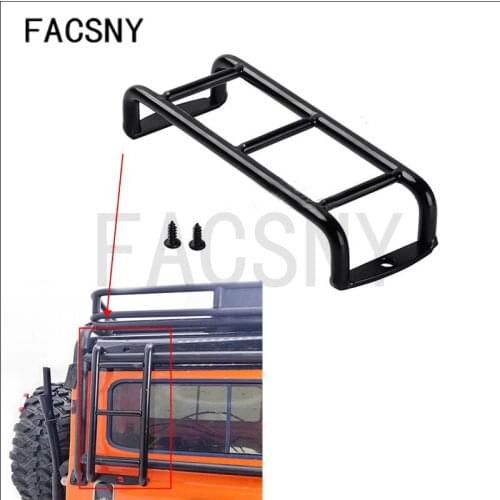 Metal Mini Stairs Ladder Decoration for 1/10 RC Crawler Car Traxxas TRX4 Bronco Axial SCX10 90046 D90 D110 TF2 Tamiya CC01