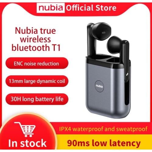 100% Original RedMagic 5G Bluetooth Neckband Earphone 39ms low latency Nubia Red Magic 5S Dao Feng Wireless Gaming Earphone