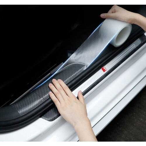 Anti Collision Transparent Car Stickers Nano Tape Auto Bumper Styling Mouldings Car Door Protective Sticker Protector Films