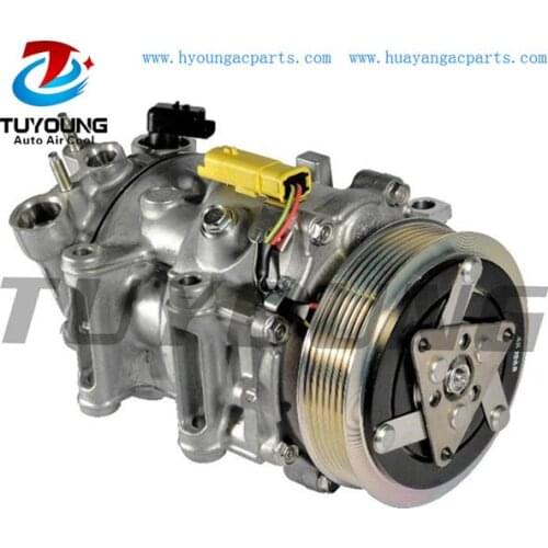 Sanden 7C16 automotive air conditioning compressor For Citroen - C5 II (04-) - 2.0 16V 9671820480 Sanden 1300 Sanden 6453RG