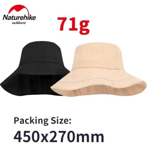 Naturehike Summer Fashion Sun Hat UPF50+ Outdoor Camping fisherman hat Sunscreen breathable Widened Brim Mountain trip Foldable