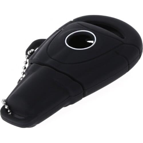 X7AE 4 Buttons Silicone Rubber Car Key Case Shell Cover Remote Fob For SAAB 9-3 9-5 93 95