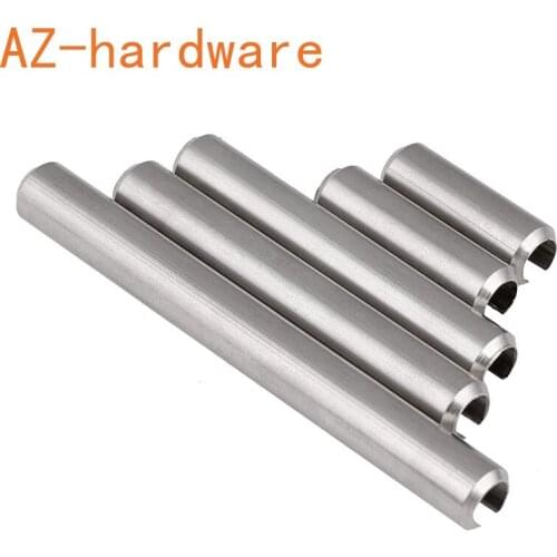 Standard Part 304 Stainless Steel Cylindrical Elastic Pin Locating Pin Cotter Pin Spring Pin M1.5-M6 Factory Stock 20PCS