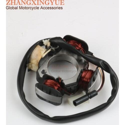 Scooter Ignition Stator for TGB 101R 101S 203 303R F409 R50X Laser 50cc Acros Tec 50cc 2-stroke AC 84mm