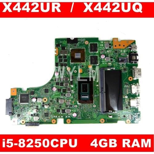X442UR i5-8250CPU 4GB RAM motherboard For ASUS X442UR X442U X442UQ Laptop mainboard Tested free shipping