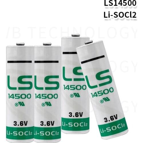12PCS SAFT LS14500 ER14505 3.6V AA 2450mAh lithium battery for facility equipment spare generic lithium battery