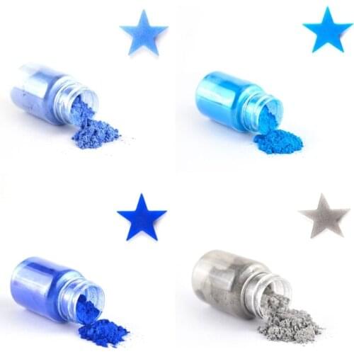 18 Colors Mica Powder Epoxy Resin Color Pigment Dye Set Cosmetic Grade Mica Powder for Lip Gloss Soap Making Bath Bomb