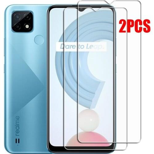 2PCS FOR Realme C21 High HD Tempered Glass Protective On OPPO RealmeC21 Screen Protector Film
