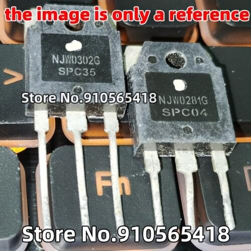 20PCS (10PCS 0281G 10PCS 0302G) NJW0281G NJW0302G Power amplifier matching tube Original imported disassembling machine