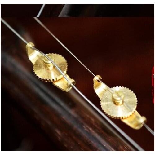 2016 High Quality Golden Stringed Erhu Fine-turning As Erhu String Adjustment