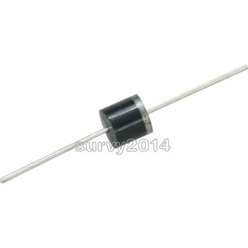 5PCS NEW 10.0 AMP 10A10 SILICON RECTIFIERS Rectifier Diode 10A 1000V R-6 10.0 AMP SILICON RECTIFIERS
