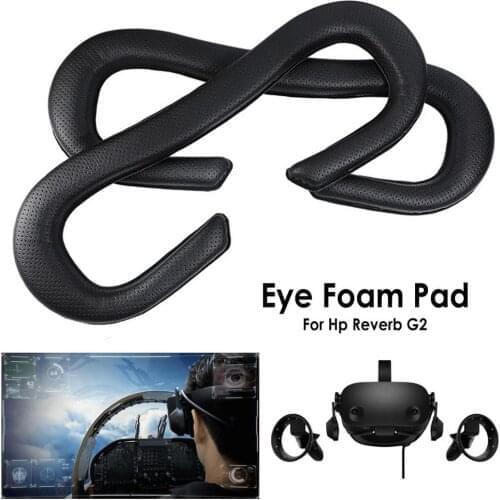 VR Accessories Glasses Eye Mask Face Cushion Cover Face Replacement Foam Pad for Hp Reverb G2 VR T84C