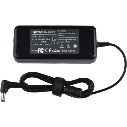90W Laptop AC Power Adapter Charger For Lenovo F41 Y450 Y530 G450 B460 19V 4.74A