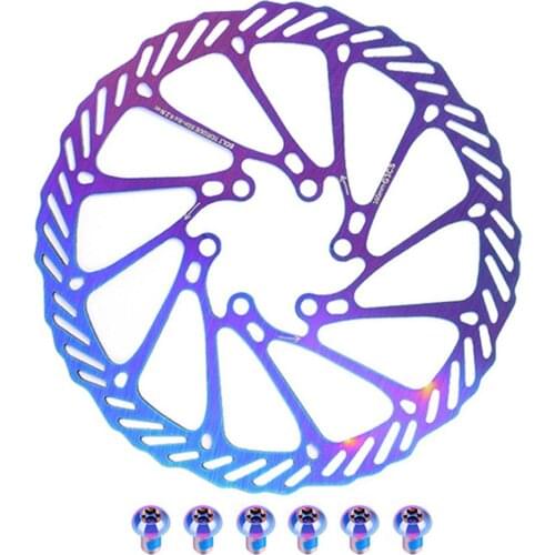 G3CS 180mm Bike Disc Brake Rotor with Bolts Stainless Steel MTB Cycling Brake Pad for Mountain Road Cruiser Bike Bicycle Parts