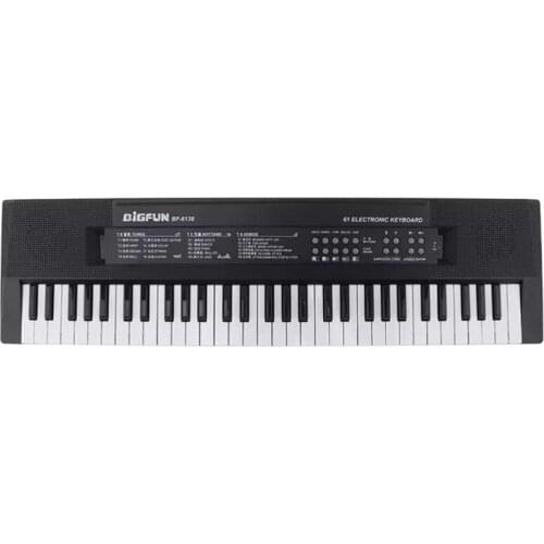 Bigfun Electronic Keyboard Piano 61 Keys Digital Music Key Board With Microphone Children Musical Electronic Organ