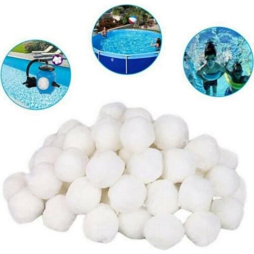 1.5 Lbs Pool Filter Balls Eco-Friendly Fiber Filter Media For Swimming Pool Sand Filters (Equals 50 Lbs Pool Filter Sand)