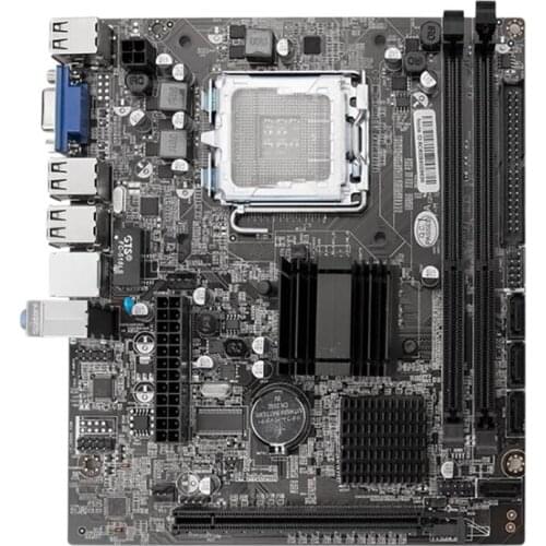 G41 Computer Motherboard LGA775-Pin Home Office Desktop Motherboard Support Generation Core I3 I5 I7 Gaming Motherboard