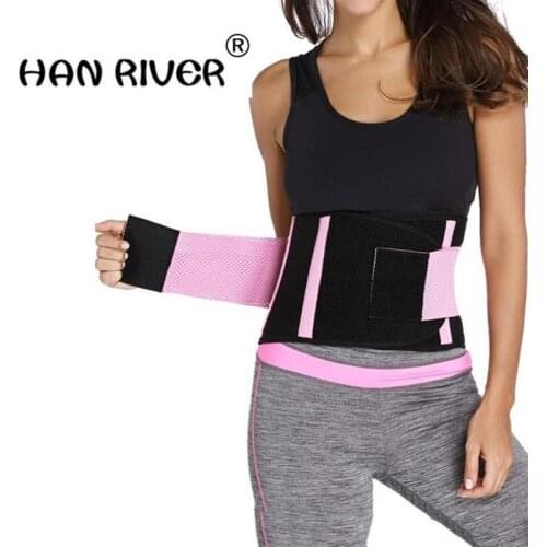 HANRIVER The new high quality lady belly in skinny belt reduced fat model body fat garment free shipping