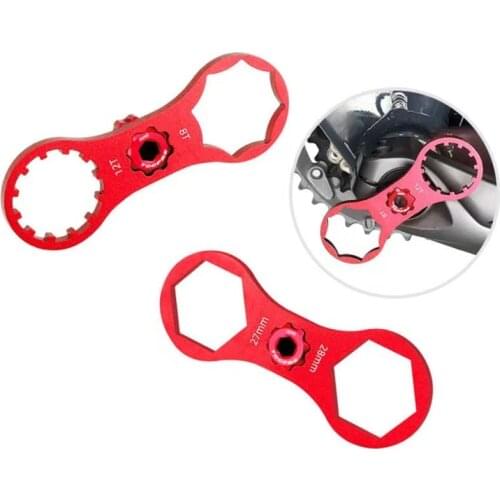 Bicycle Front Fork Repair Tool For SR Suntour XCR/XCT/XCM/RST Aluminum Bike Front Fork Cap Wrench Spanner Cycling Accessories