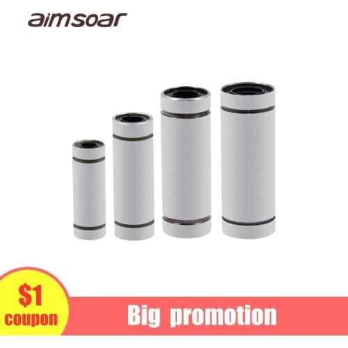 LM10LUU LM12LUU linear bushing 3d printer parts cnc linear bearings linear shaft