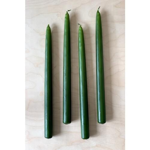 Mysterious Home 4 Pcs Set Green Candlestick Candle