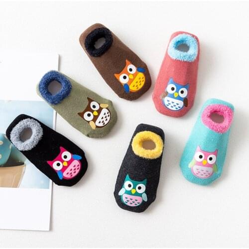 Newborn Baby Socks Silicone Non-Slip Cotton Girls Toddler Socks Cute Boys Clothes Accessory Childrens Foot Socks