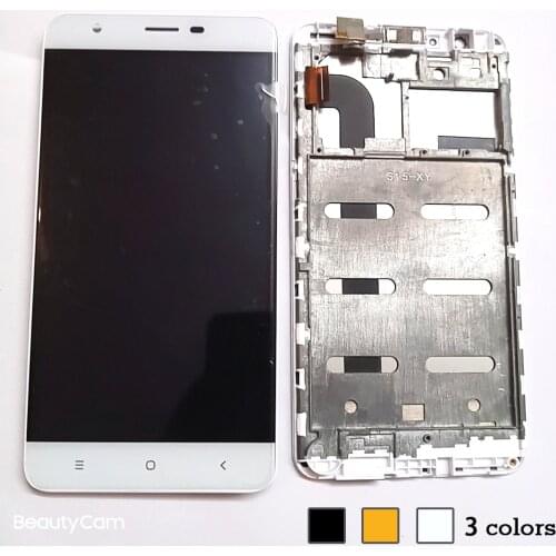 New Original Touch Screen + LCD Display With Frame Digitizer Assembly Replacement Parts Accessory For OUKITEL U15 Pro