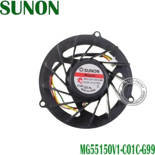 NEW CPU COOLING FAN MG55150V1-C01C-G99 DC5V 0.77W