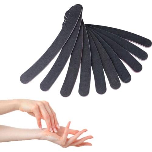 Drop Ship&Wholesale Nail Sanding Files Polish Buffer 100/180 Manicure Pedicure Tips Gel Curve Tools Oct.15