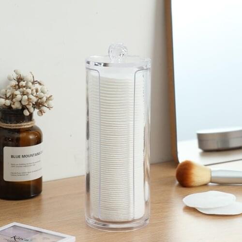 Dustproof Cotton Storage Box With Lid Cosmetic Storage Headwear Hair Tie Storage Box Hand Account Tape Storage Bucket