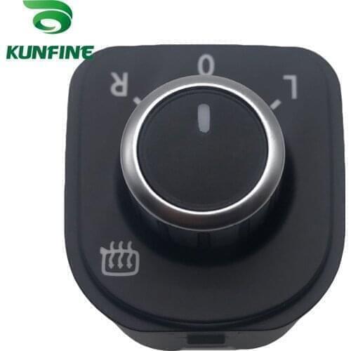 KUNFINE Car Side Mirror Adjust Switch Knob For Jetta MK5 Golf MK5 MK6 Rabbit Eos Passat B6 B7 3C Tiguan 5ND 959 565 B