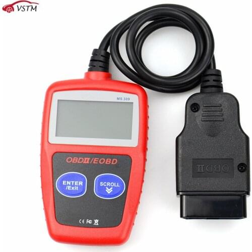 MS309 OBD2 Scanner Code Reader Car MS 309 Auto Diagnostic Tool OBD 2 Car Diagnostic Engine Code Reader Better Than ELM327 OBD
