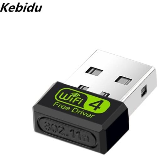 Kebidu Free Driver USB Wifi Adapter 150Mbps High Speed 600Mbps Wi-fi Antenna 2.4G USB Ethernet WiFi Receiver