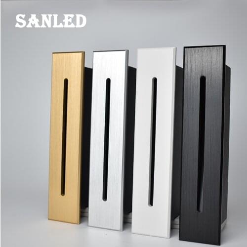 IP65 Waterproof Outdoor/Indoor Recessed LED Wall Light For Stair&Step Lobby Corridor Porch Hotel Store Parking Night Wall Lamp