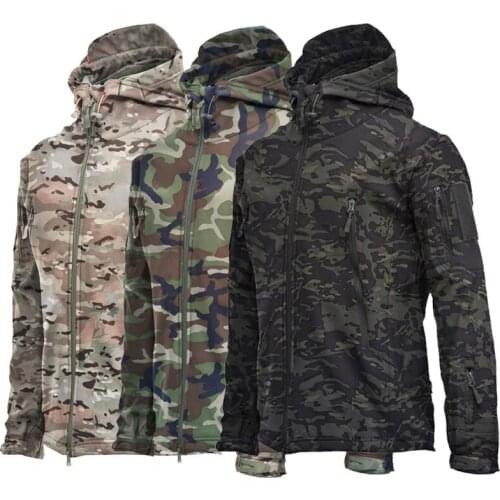 S-3xl Windbreaker Men Fishing Jackets Outdoor Fleece Jacket Softshell Jacket Climbing Trekking Tactical Waterproof Jacket