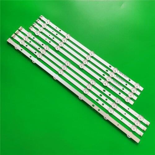 10set=80pcs LED backlight strip for Samsung UN46FH6203 UN46FH5003 UNFH5205 UN46H6203 UE46H6203 D3GE-460SMA-R2 460SMB-R1