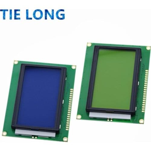 128*64 DOTS LCD module 5V blue screen 12864 LCD with backlight ST7920 Parallel port LCD12864 for arduino