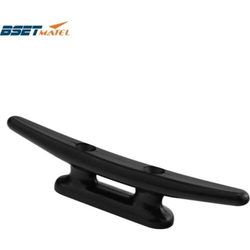 152 200mm Nylon Plastic Low Flat Cleat Open Base cleat Marine Boat Yacht Deck Line Rope Tie Boat Hardware Accessories