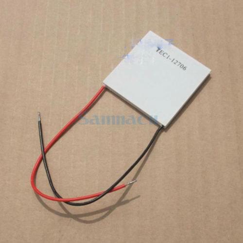 50x50x4.4mm 6A 15V 52W TEC1-12706 Thermoelectric Cooler Peltier Heatsink