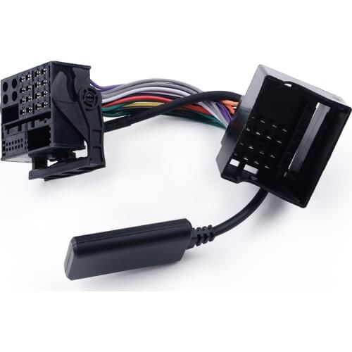 DWCX Bluetooth Handsfree Audio Radio Music Adapter AUX In Cable Fit For BMW E39 X5 E53 X3 E83 Z4 E85