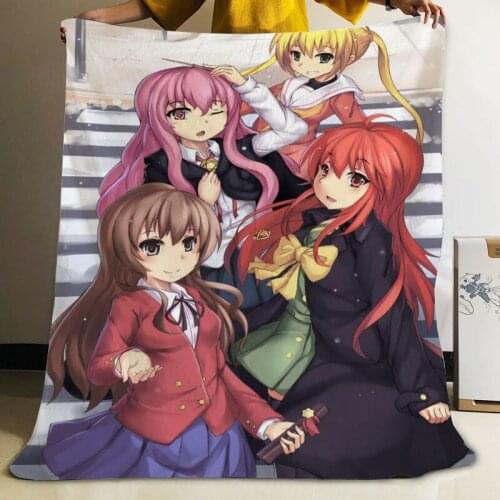 Musife Custom Zero no Tsukaima Flannel Blanket Design Your own Blanket Flannel Blankets for Sofa DIY Dropshipping